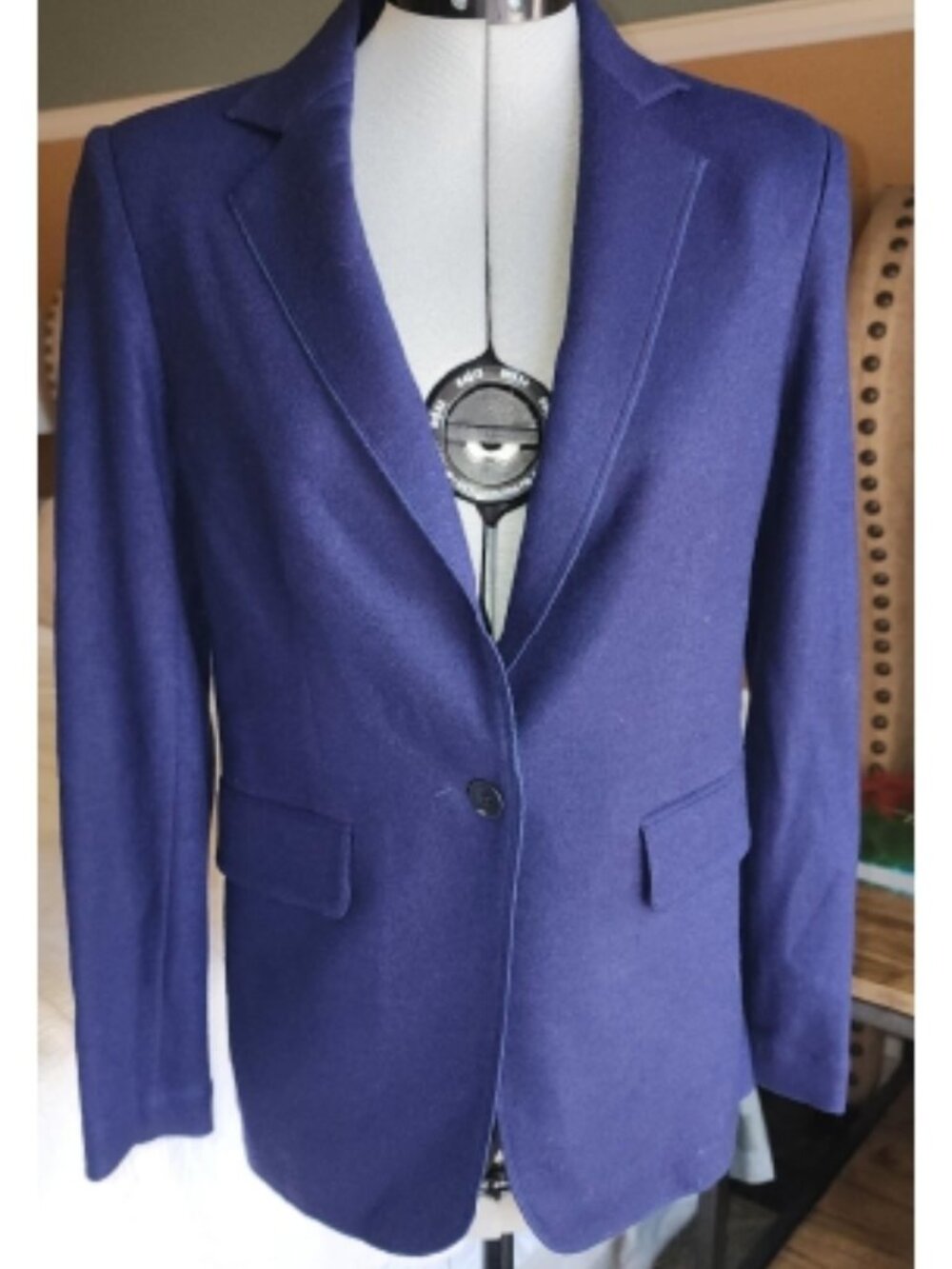 NWT Rag & Bone Bright Blue Wool Club Jacket Blazer Size 0 275445PH